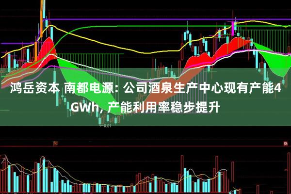 鸿岳资本 南都电源: 公司酒泉生产中心现有产能4GWh, 产能利用率稳步提升